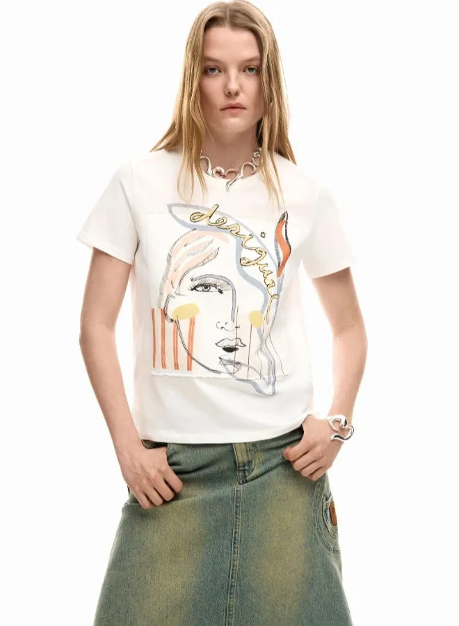 ديسيجوال وجه شعار القميص