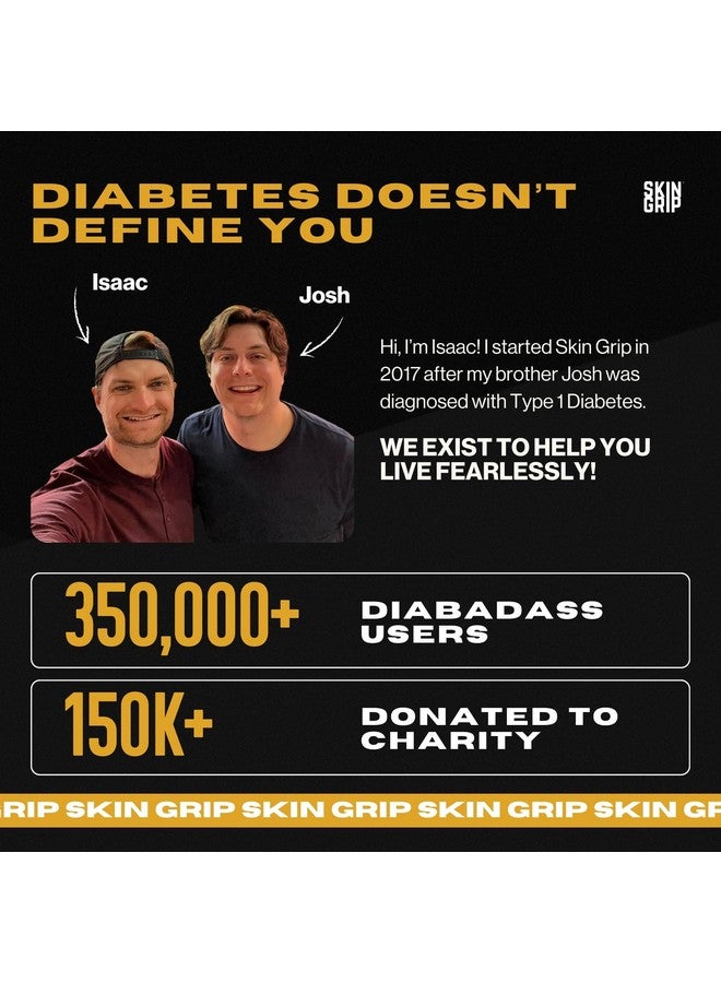 Skin Grip Adhesive Patches Compatible with Dexcom G7 & Stelo CGM with Cutout - Waterproof & Sweatproof Cover for Continuous Glucose Monitor Sensor, Stays Secure for 10-15 Days - 20 Pack, Rainbow Pack - Image 4