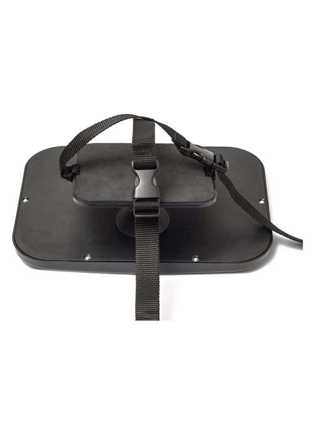 مرآة سيارة للأطفال بالمقعد الخلفي القابل للفصل - رؤية واضحة بزاوية واسعة لحديثي الولادة أو الرضع أو الأطفال - ملحق آمن مع مسند للرأس وحزام مزدوج - قابل للتعديل 360 درجة + زجاج مقاوم للكسر - Image 3