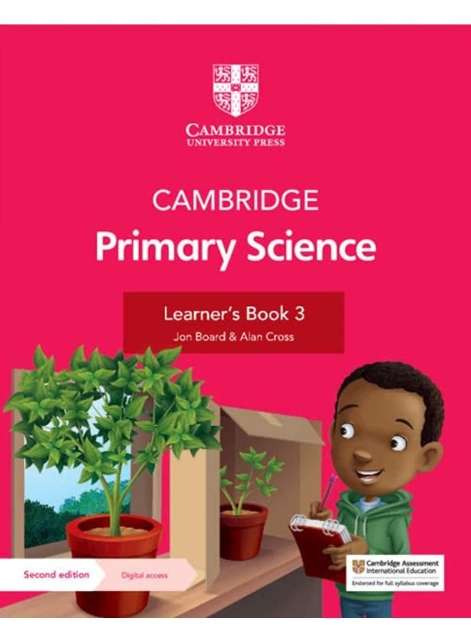Cambridge University Press Primary Science Learner's Book 3 with Digital Access (1 Year)