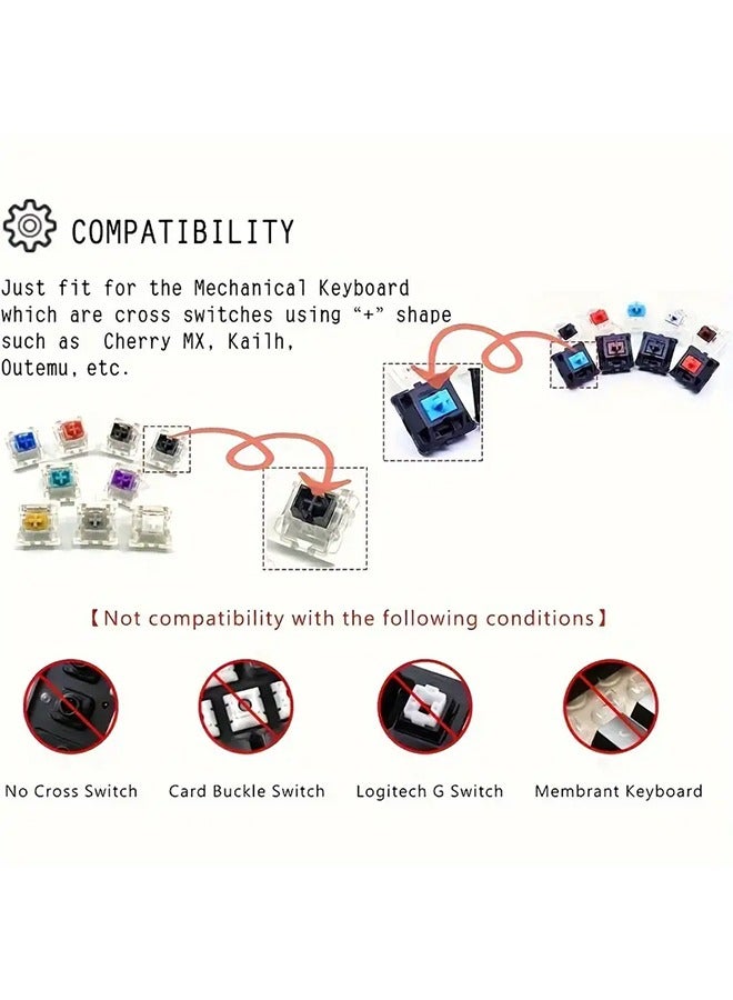 PBT Key Caps Personalized Sublimation Keycaps for MX Mechanical Gaming Keyboard, 5 Keys  - Image 4
