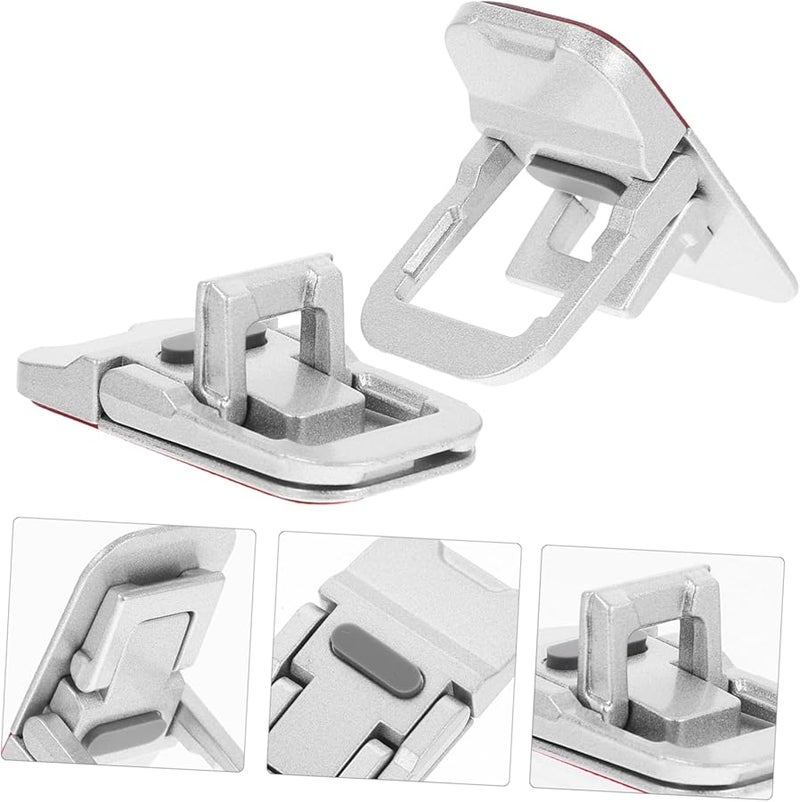 SECFOU 2 Pack Laptop Stand Riser Ergonomic Aluminum Holder Portable Desk for Home Office Notebooks - Image 5