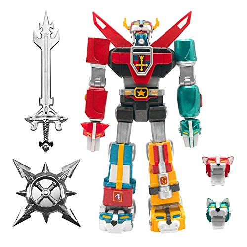 SUPER7 Voltron Defender of The Universe Super7 Ultimates Toy Deco Metallic Paint 7Inch Collectors Action Figure VOLTW01DOU01 - Image 1