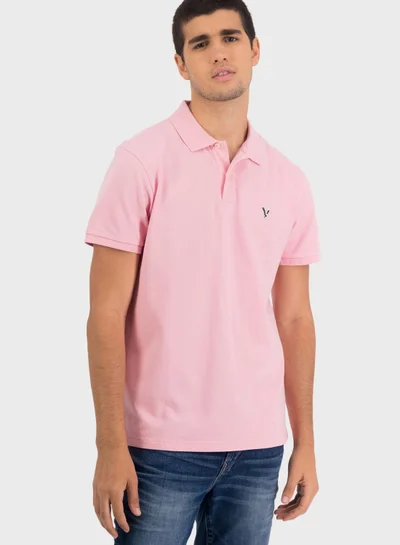 American Eagle Logo Polo