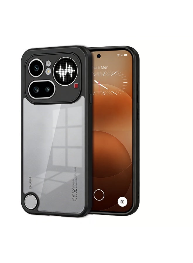 Case For Nothing Phone 4a PRO Hard Back PC & TPU Bumper Phone Cover - Image 1