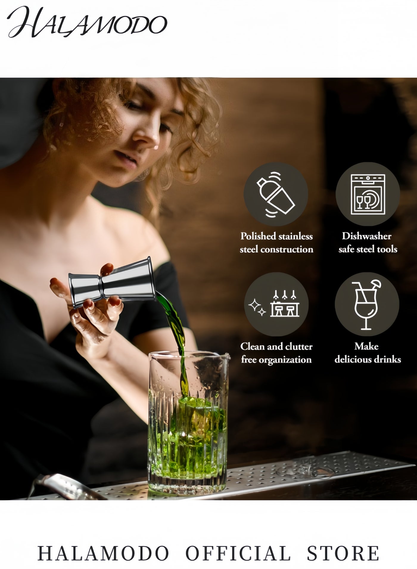 مجموعة أدوات بار من 11 قطعة