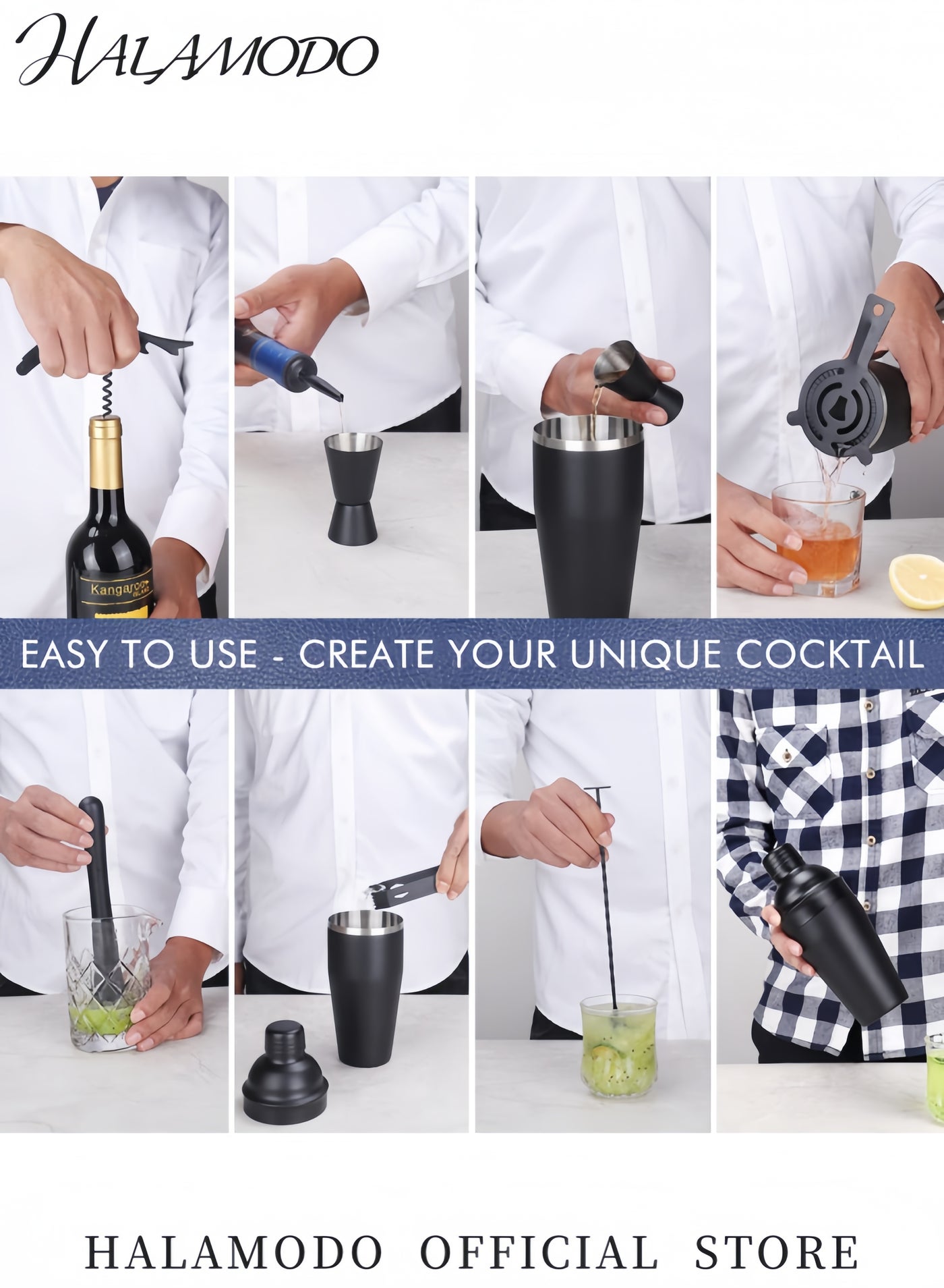 مجموعة أدوات بار من 11 قطعة