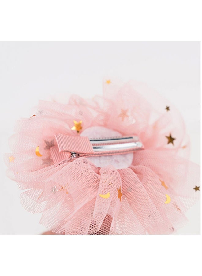 نيبمينينت قبعة عيد ميلاد مصنوعة يدوياً للأطفال مع مشبك شعر - Image 2