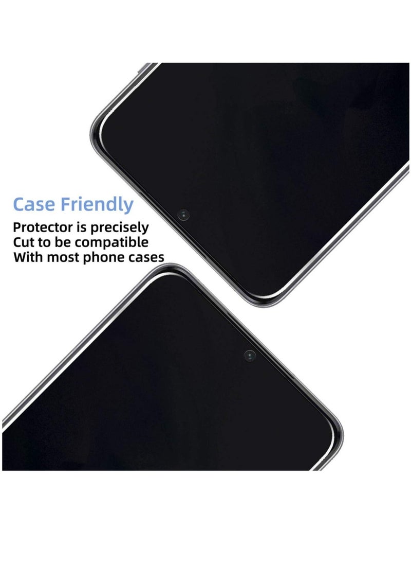 HuHa (2 Pack)Privacy Screen protector compatible with Samsung Galaxy S8+ Screen Protector Tempered Glass [Anti-Glare][HD Full Coverage][Easy Installation][Scratch Resistant][9H Hardness]  - Image 4