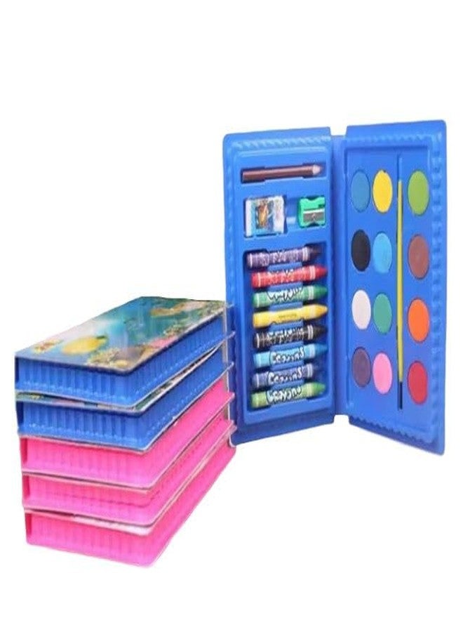 TOOYEP 5 Gift Color Sets for Kids I each set of 24 pieces Drawing Doodle Sketch Crayon Painting Water Paint Art Kit Toys Birthday party Return Gift Boys Girls - Image 1