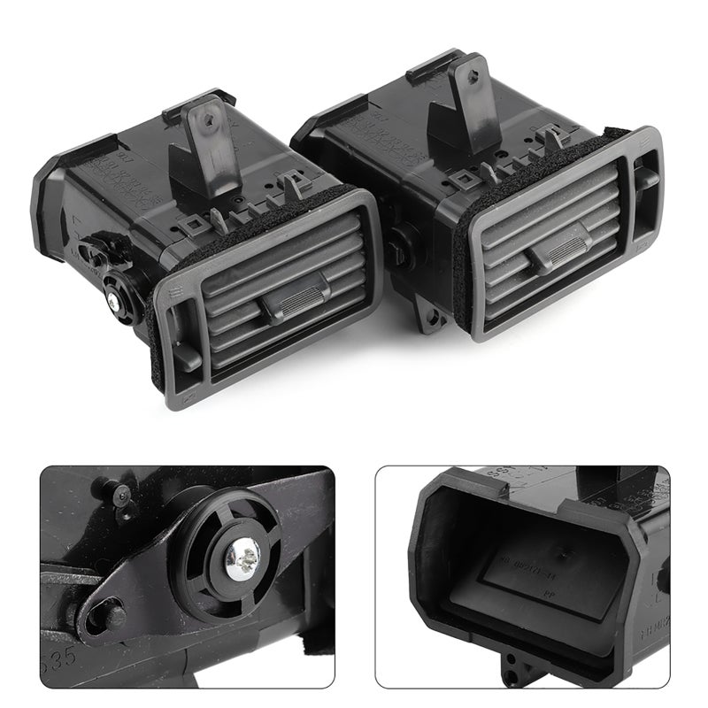 Dash Ventilation Outlet - High-Quality ABS Plastic Durable High Temperature Resistant Dash A/C Vent for Mitsubishi Pajero Montero Shogun V31 V32 V33 V43 - Image 4