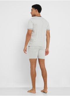 Seventy Five Nightwear T-Shirt & Shorts Sets  - Image 2