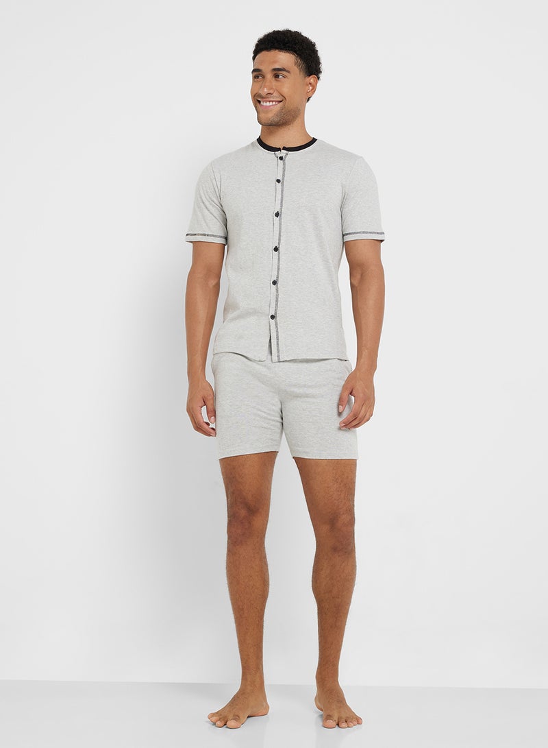 Seventy Five Nightwear T-Shirt & Shorts Sets  - Image 5