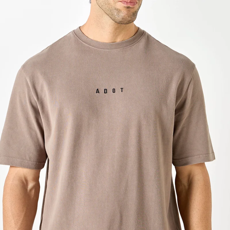 ADOT by Splash Graphic Print T-shirt with Short Sleeves