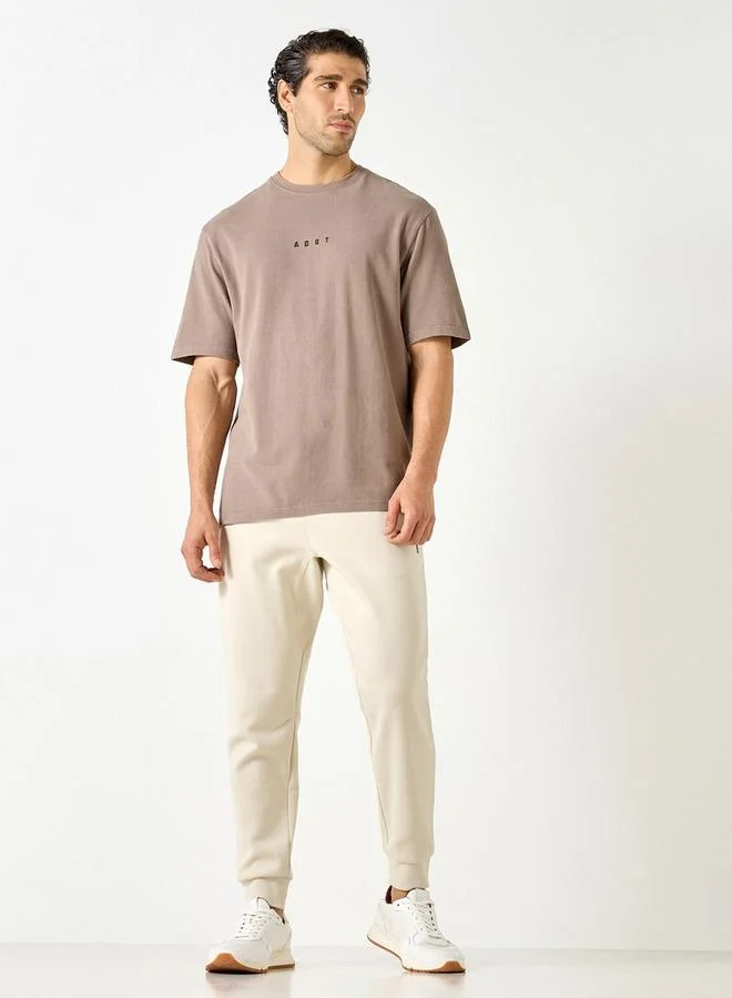 ADOT by Splash Graphic Print T-shirt with Short Sleeves