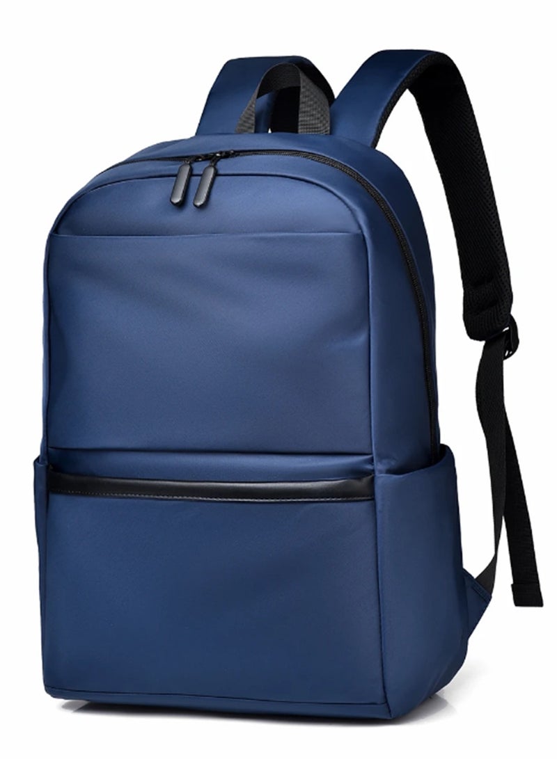 Waterproof Backpack with Modern Design, Durable Material, Large Capacity, and Multiple Pockets - Navy Blue  - Image 2
