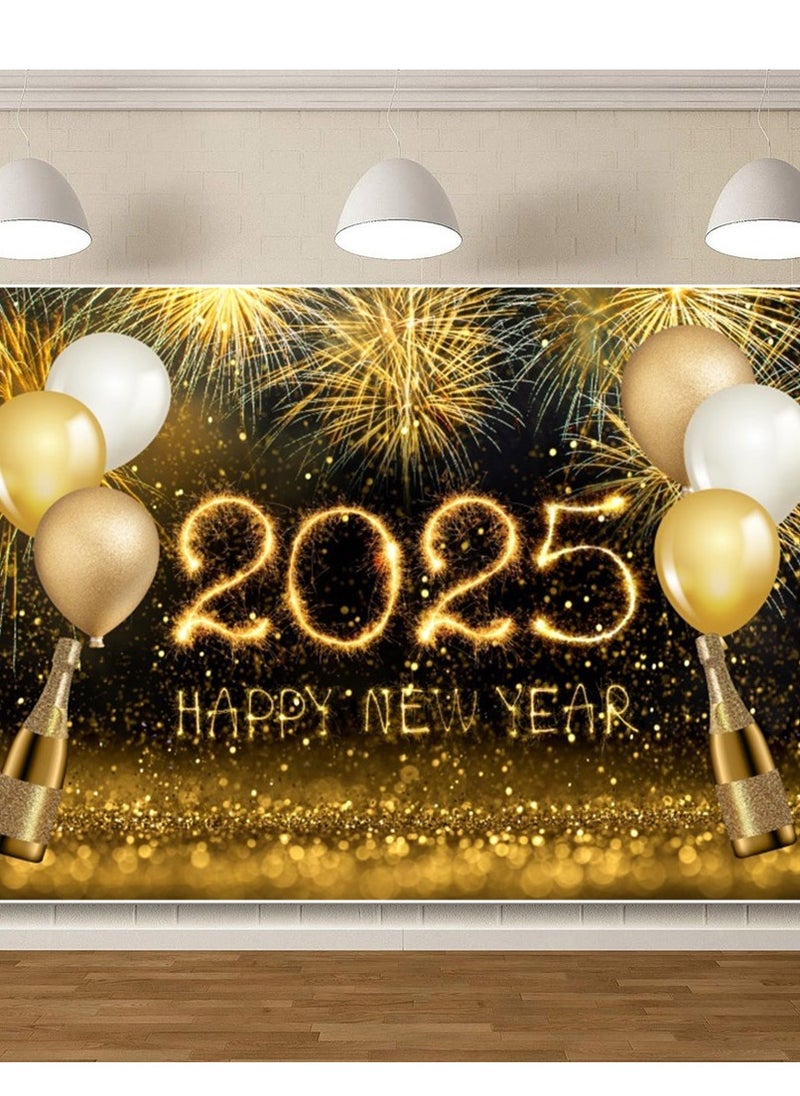 Happy New Years Banner 2025 - New Years Backdrop Happy New Year Decorations 2025 NYE Decorations 2025 | New Years Eve Party Supplies 2025 - pzsku/Z9048F2E34BE49FC590E1Z/45/_/1729498797/1ad9c52e-7acd-42ba-a815-9f621184289d