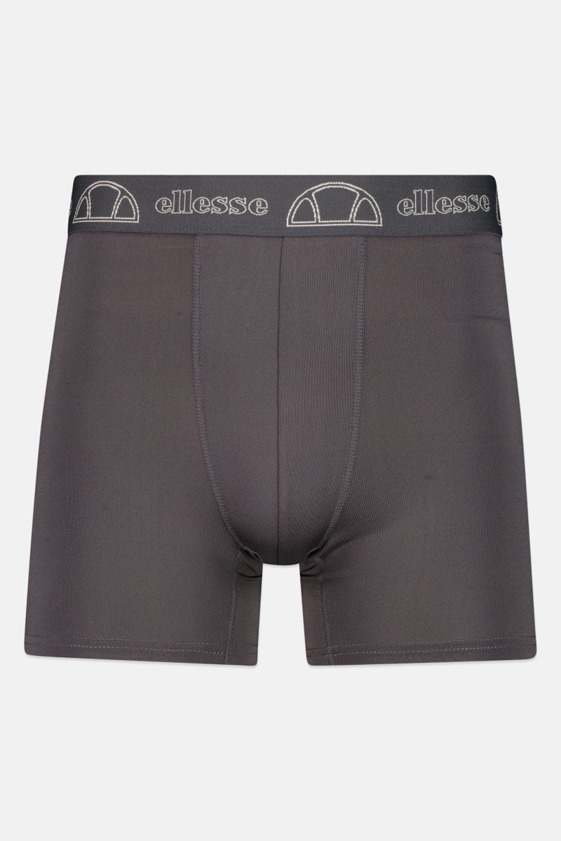 Ellesse Men 3 Pieces Brand Logo Boxer Briefs, Multicolor - Image 3