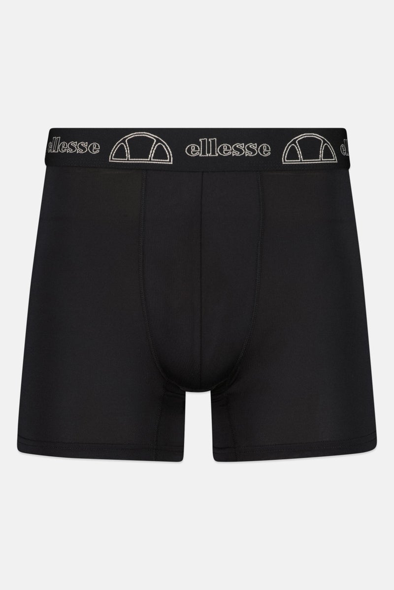 Ellesse Men 3 Pieces Brand Logo Boxer Briefs, Multicolor - Image 2