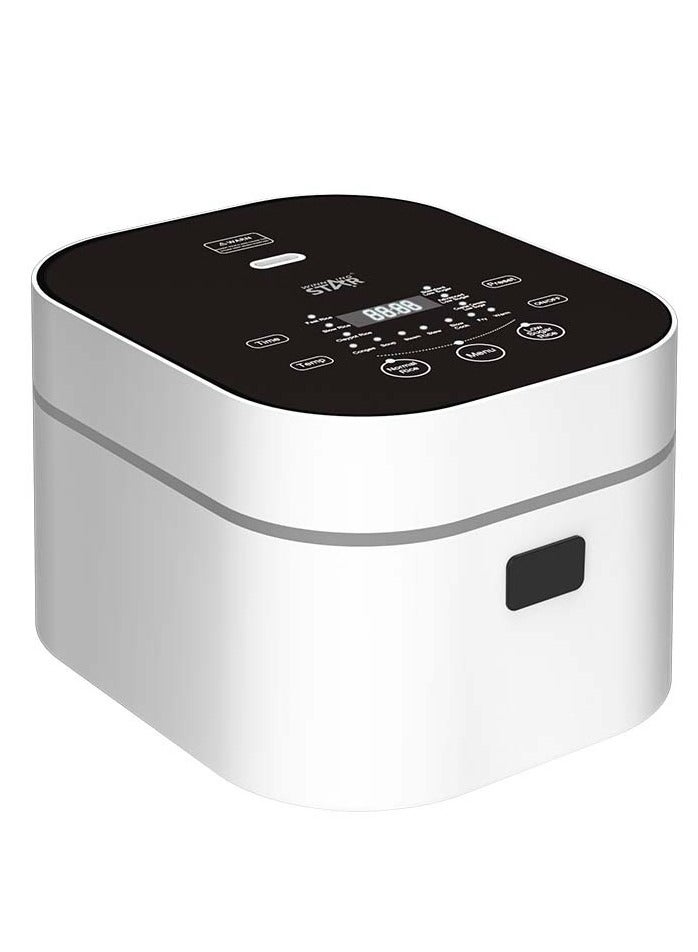 Winning Star Rice Cooker, Non-stick Ceramic Inner Pot, Low-Sugar Cooker LED Touch Panel 15 Functions Rice Maker Sauté, Slow Cooker, - Image 4