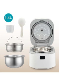 ويننج ستار طباخ أرز ذكي محمول بسعة 1.4 لتر وشاشة تعمل باللمس LED وجهاز طهي أرز ذكي متعدد الوظائف مع 15 وظيفة  - Image 3