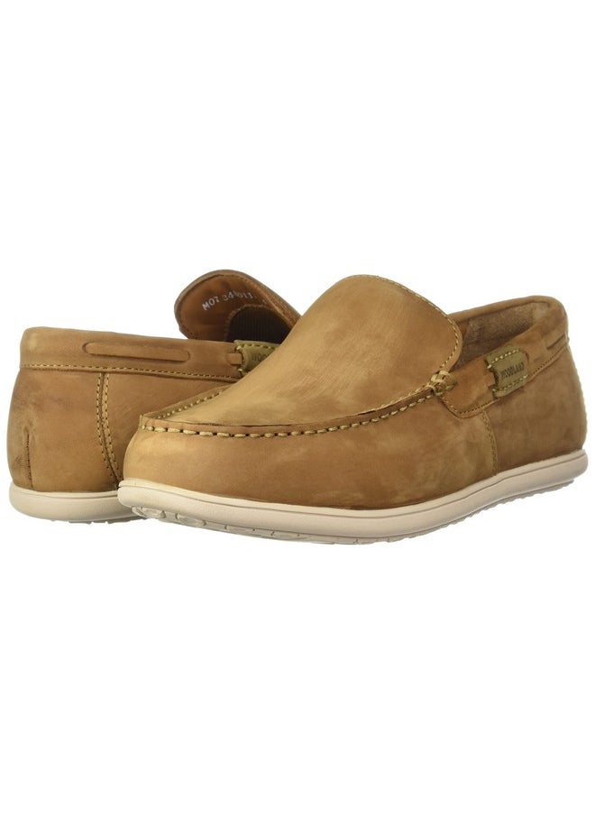 WOODLAND - Woodland Men's Cashew Brown Leather Closed Shoe-9 UK (OGCC 3480119) - Image 1
