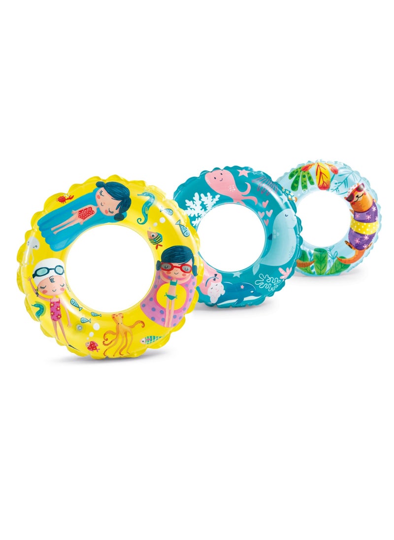 INTEX Swimming Rings-Assorted 59242  - Image 1