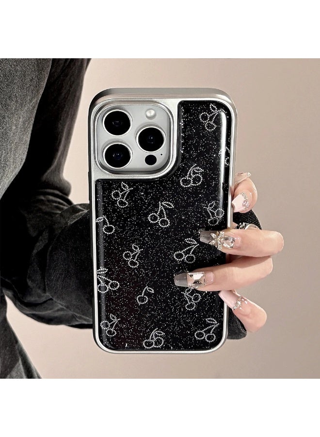 NIBEMINENT Cherry Dot Protective TPU Case Cover For IPhone 15 Pro - Image 2