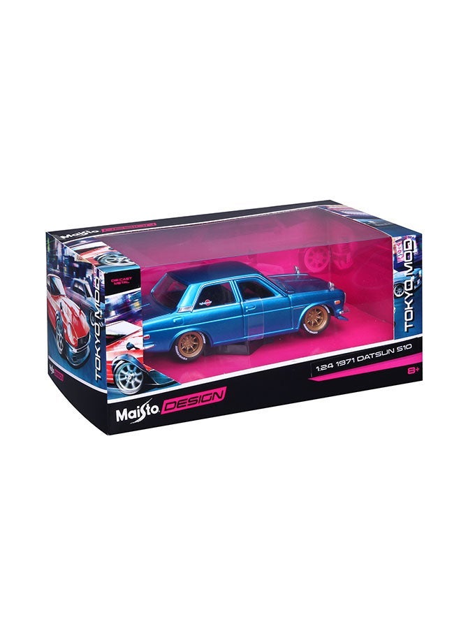 NIBEMINENT Design Collection 1971 Datsun Assorted Colours 26x10.2x12.5cm - Image 1