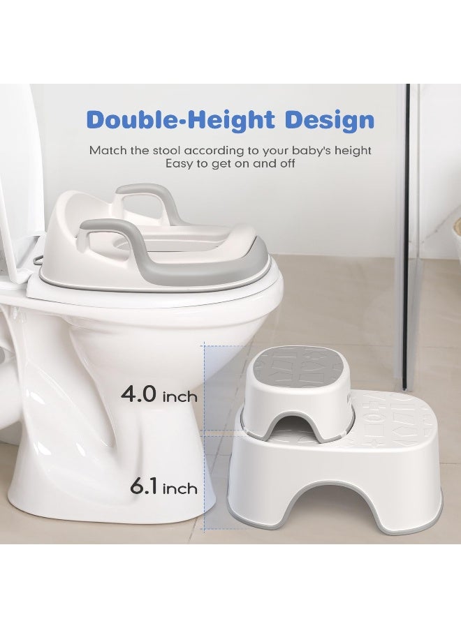 Maliton Children's Potty Training Toilet Seat with Step Stool for Kids - Image 3