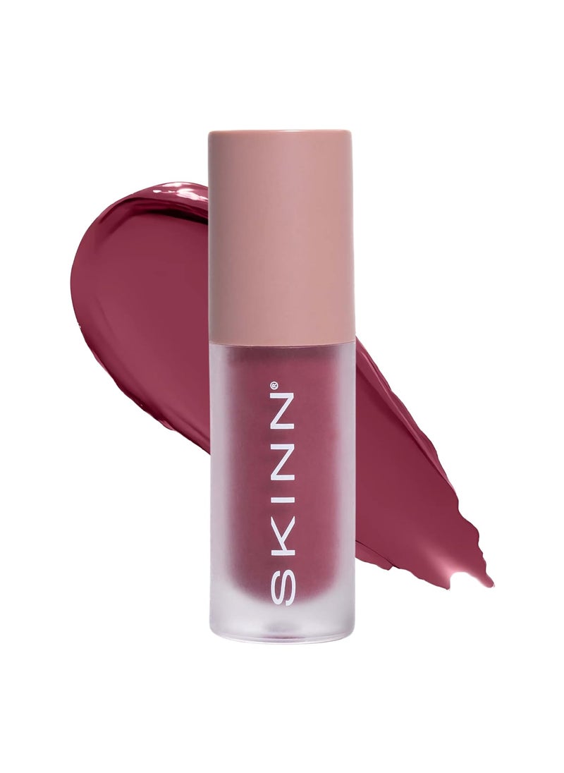 Skinn SKINN Treatment Liquid Blush for Cheeks Berry  Vibrant LongLasting  Buildable Color  SkincareInfused MakeUp for Fine Lines  Wrinkles  Hydrating  Lightweight Face Makeup Cosmetics 