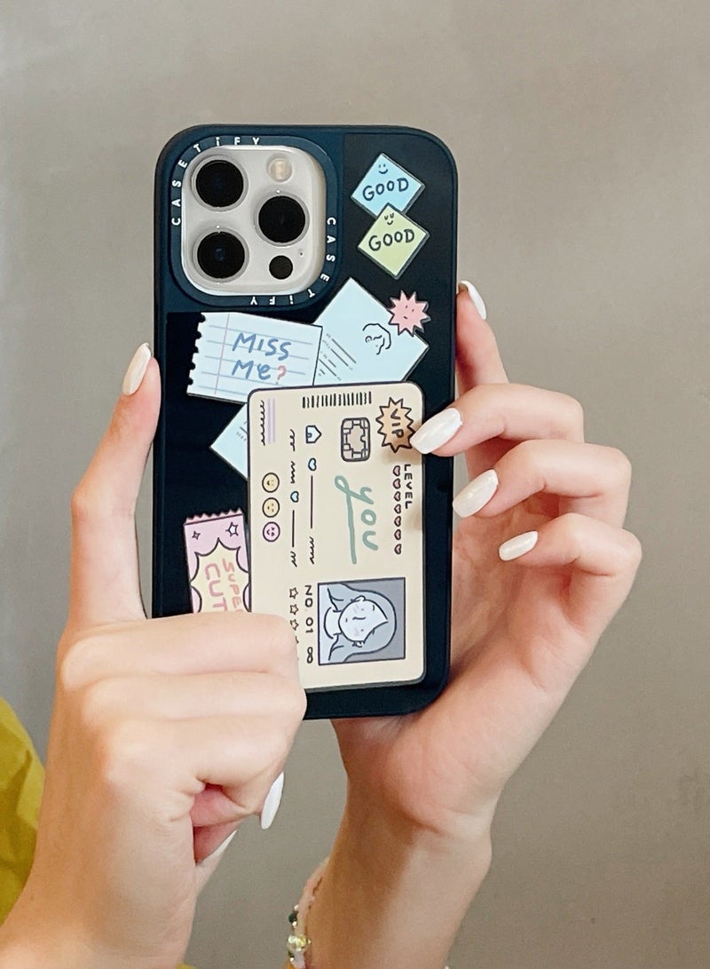 Casetify Apple iPhone 13 Pro Case Couple Card Phone Cover - Mirror Face - Image 3