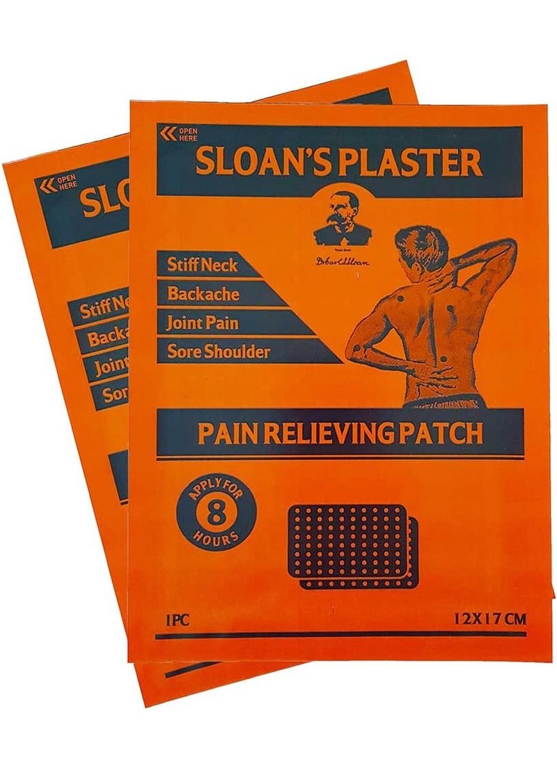 SLOAN'S Pack of 2 Pain Relieving Warm Patch  - Image 1