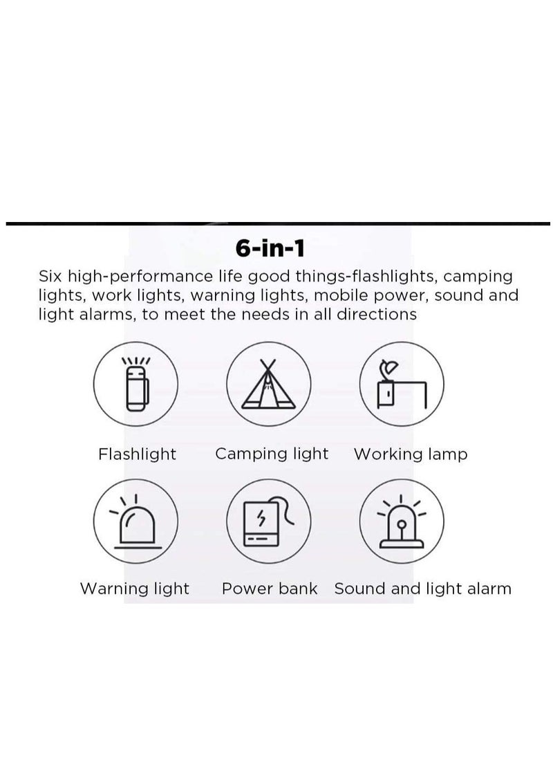 Nextool - NexTool 6-in-1 Flashlight 1000lm multi-purpose LED Flashlight - Image 1