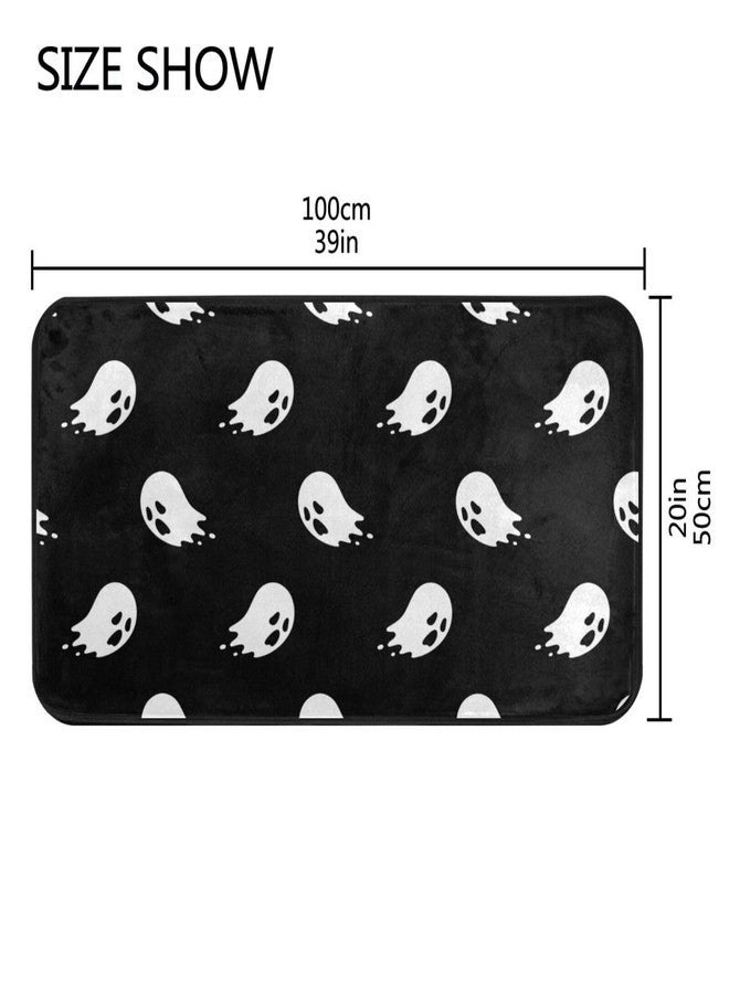 Vdsrup Halloween Spooky Ghosts Kitchen Rug Kitchen Mat Runner Rugs Non Slip Laundry Floor Door Mats Soft Doormat Carpet Home Decor 39 X 20 Inch - Image 5