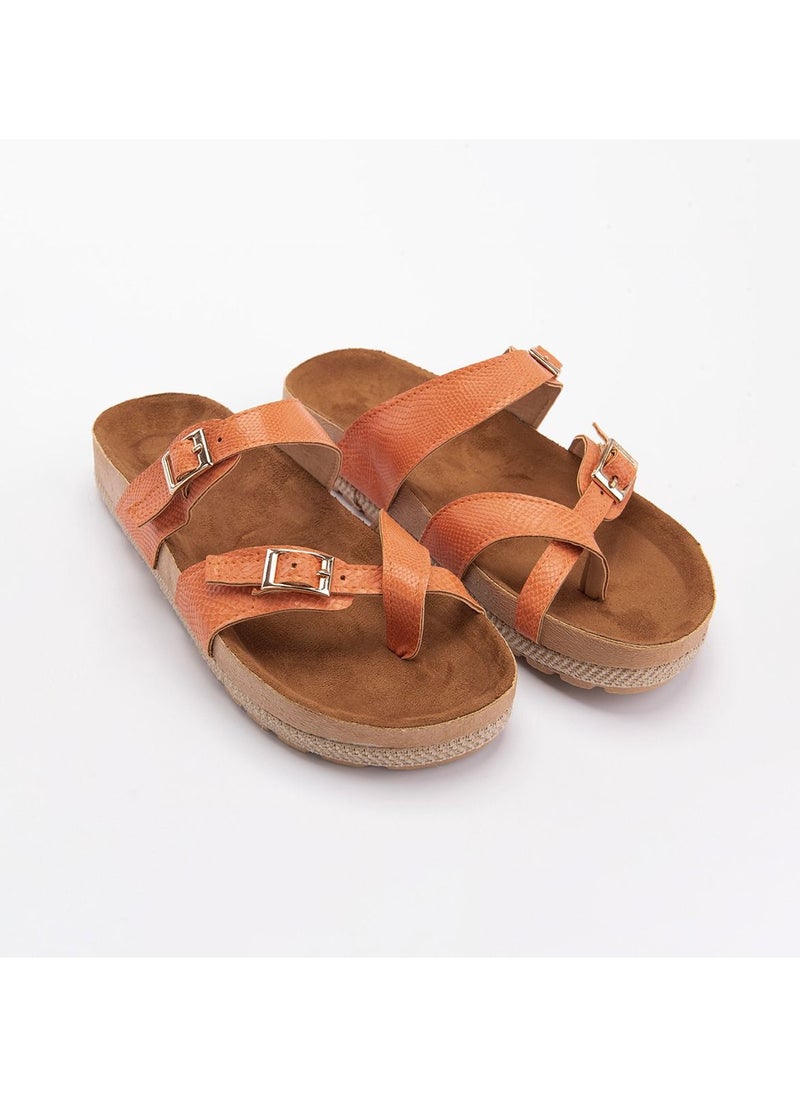 Zahwa - Slipper 2 Buckle Design - Image 1