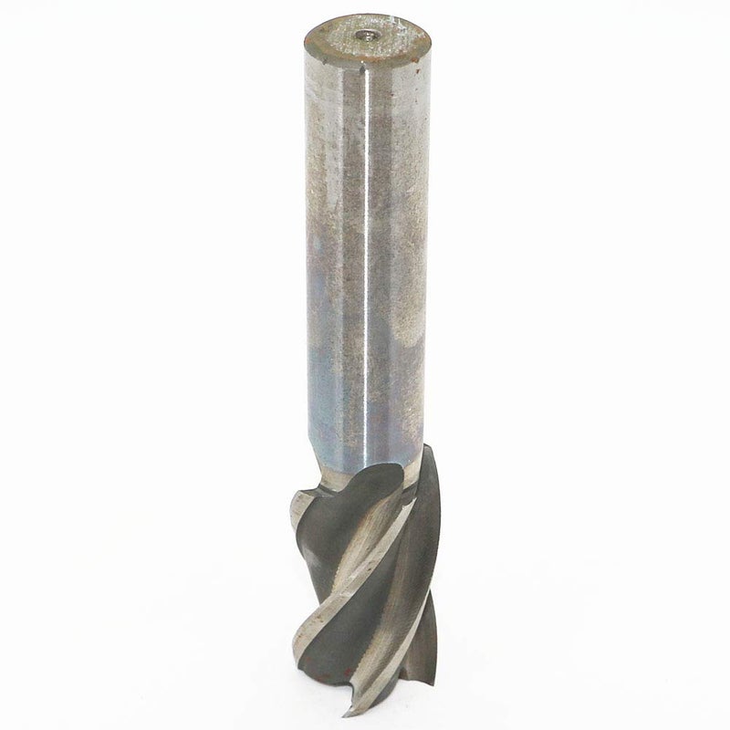 LingGan HSS End Mill Drill Bit - 1" Cutting Dia, 3/4" Shank, 4 Flute CNC End Mill Cutter for Wood, Aluminum, Steel, Titanium, Foam, Plastic - Image 4