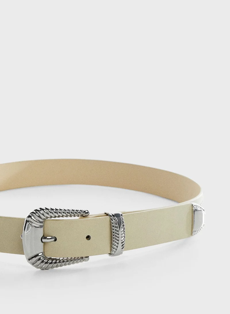 MANGO Fedra Allocated Hole Belts