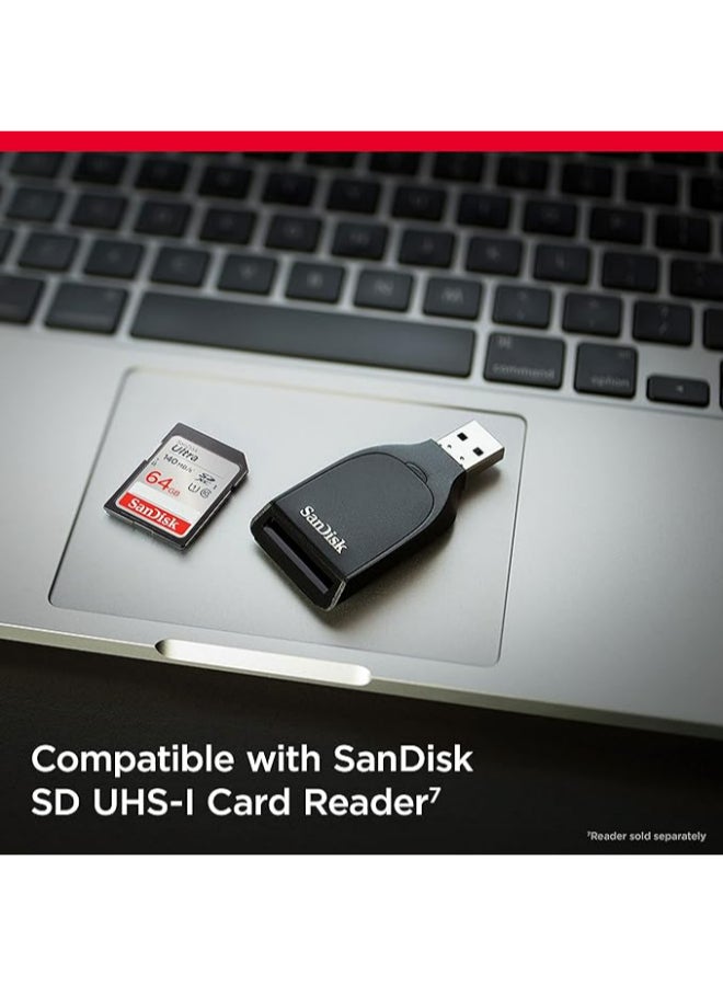 Sandisk Ultra SDXC UHS 64GB 140MBs (SDSDUNB-064G-GN61N) - Image 2