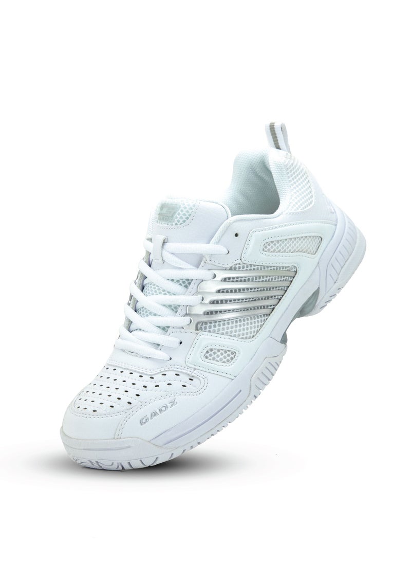 GADZ Gadz Flick Series Badminton/ Tennis/ Indoor/Court/ Training Sports Shoe MG1001M-1 White  - Image 4