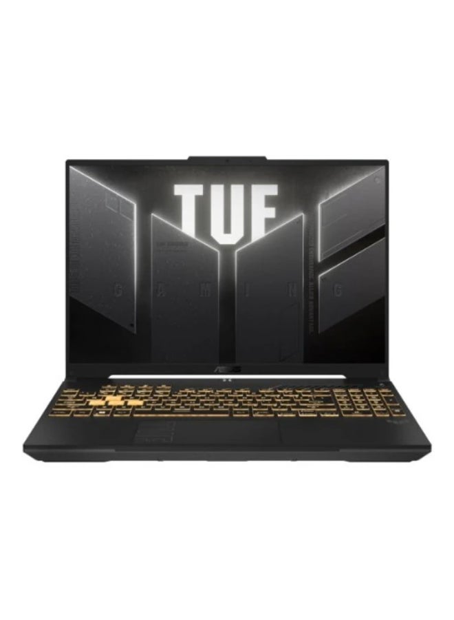 أسوس لابتوب ألعاب TUF بشاشة 16 بوصة WUXGA (1920X1200)، مع معالج Core 5 210H/ذاكرة RAM سعة 16GB DDR5/قرص SSD سعة 1TB/نظام Windows 11 Home/بطاقة رسومات Nvidia GeForce RTX 3050 - Image 1