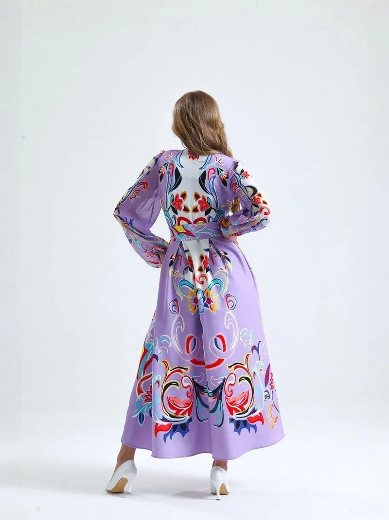 Jennyfer Floral Print Maxi A-Line Dress