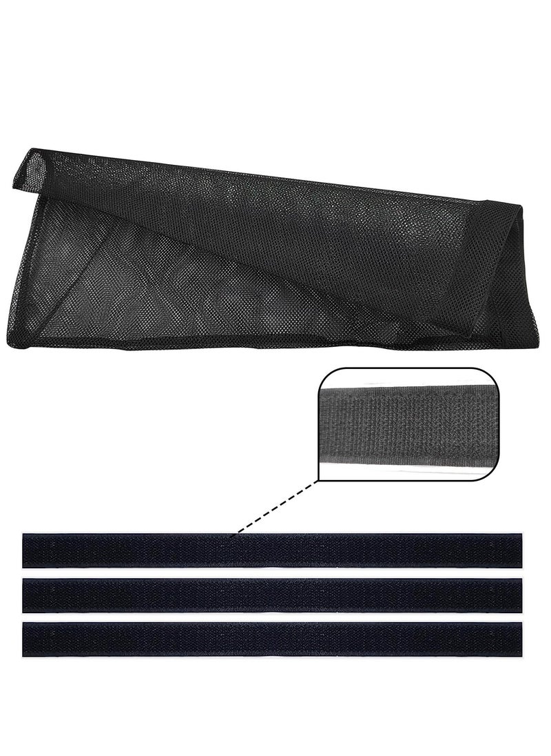 Generic - 3-Pack Outdoor Dryer Vent Lint Traps, Lint Dust Bags for Capturing Lint and Dust, Exterior Dryer Lint Covers for Efficient Ventilation (Black) - Image 1