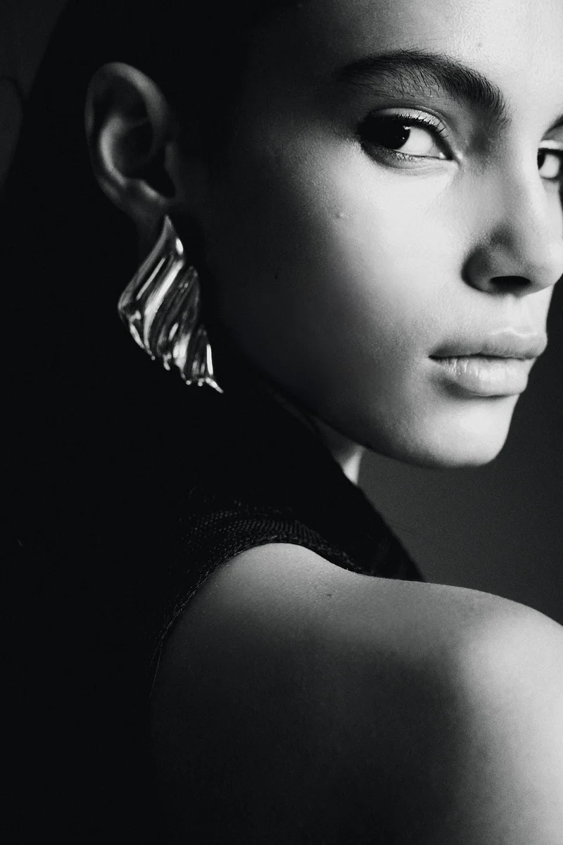 H&M Fluted stud earrings