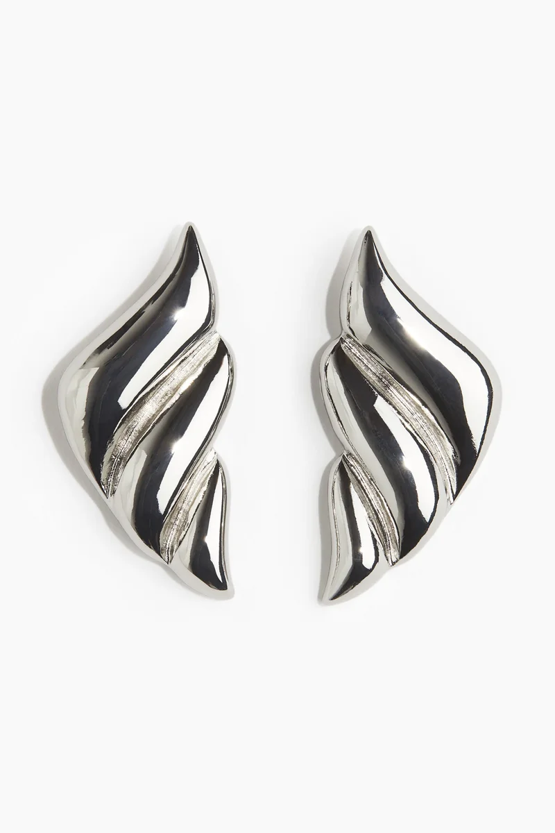 H&M Fluted stud earrings