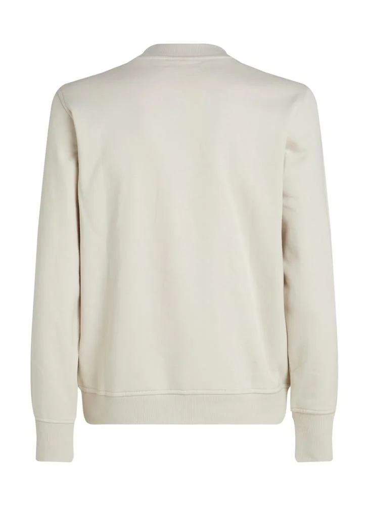 كالفن كلاين جينز Logo Print Crew Neck  Sweatshirt
