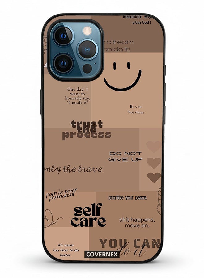Covernex Apple iPhone 12 Pro Max Protective Case Cover Printed Featuring The Mindset Journal - Image 2