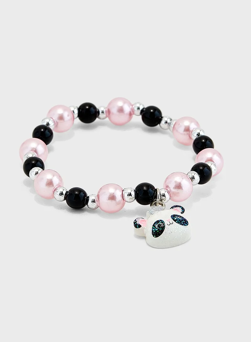Claires Kids Panda Jewelry Set