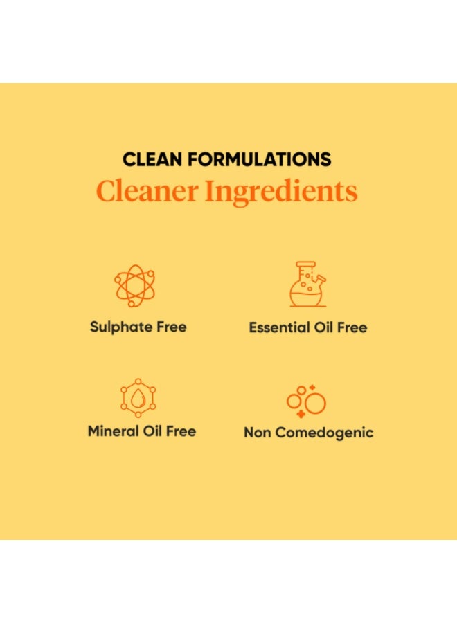 Dot & Key Vitamin C + E Skin Care Combo | Foaming Facewash 80ml, Serum 30ml, Moisturizer 60ml - Image 4
