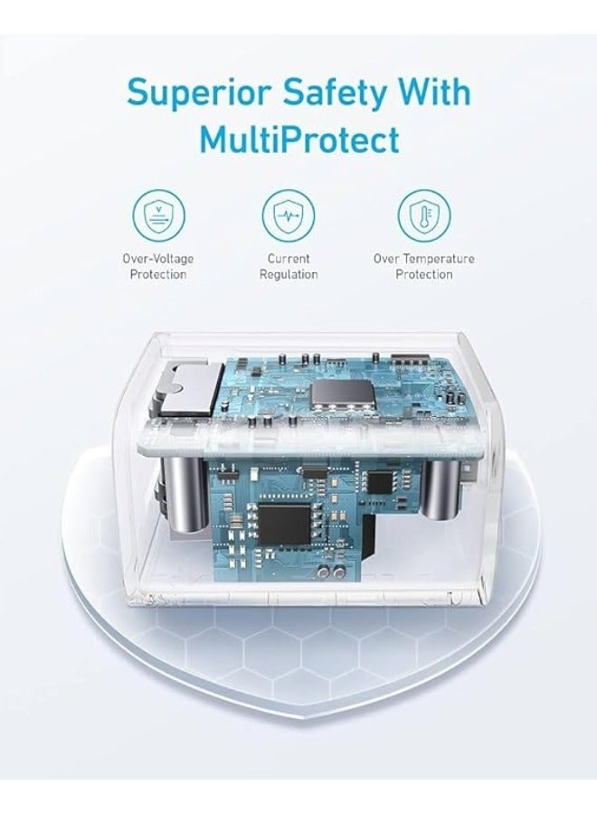 Anker 30W USB-C Charger, Anker 312 Charger with Compact & Foldable Design, 30W Fast Charger for iPhone 15/14/13/12 Series, Samsung S24 / S23, MacBook Air, Pixelbook, iPad Pro, & Mor - Image 5